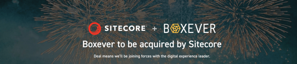 Boxever acquired by sitecore